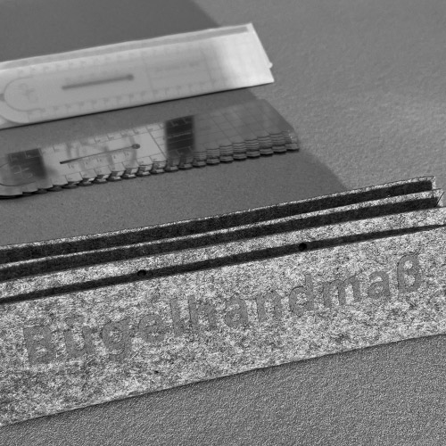 Navigation Quadrat Handmaß aus Edelstahl bestellen Navigation Quadrat